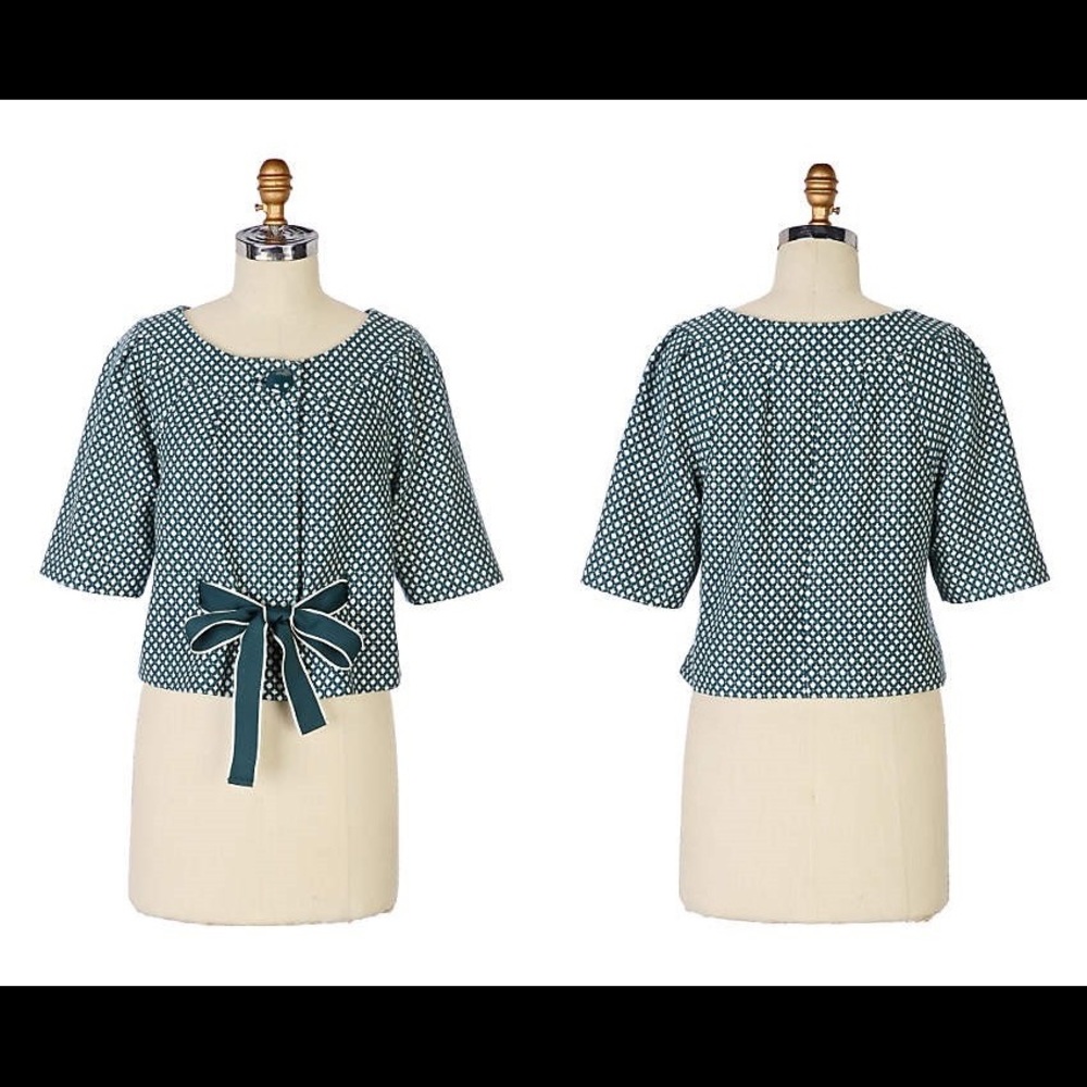 Anthropologie - Elevenses “Tea Cozy” Tweed Jacket - Picture 2 of 8
